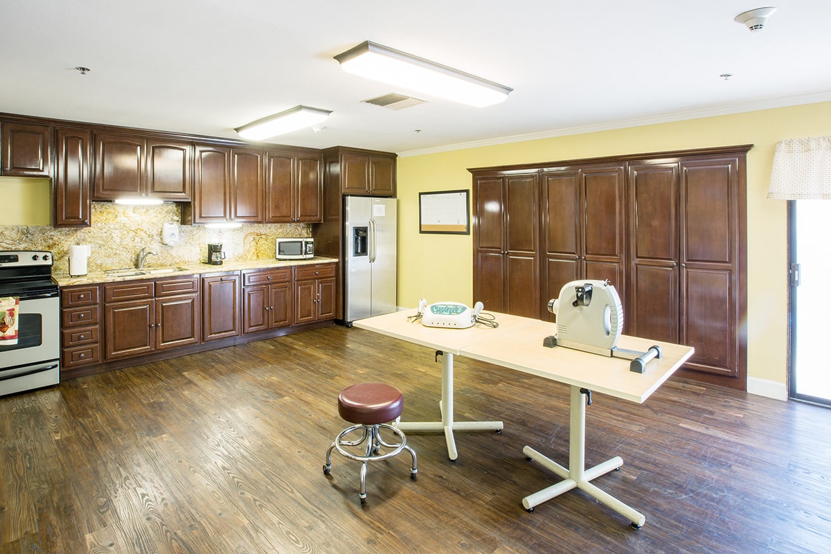 The rehab gym at Poway Healthcare