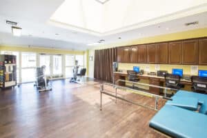 Rehab gym at Poway Post Acute